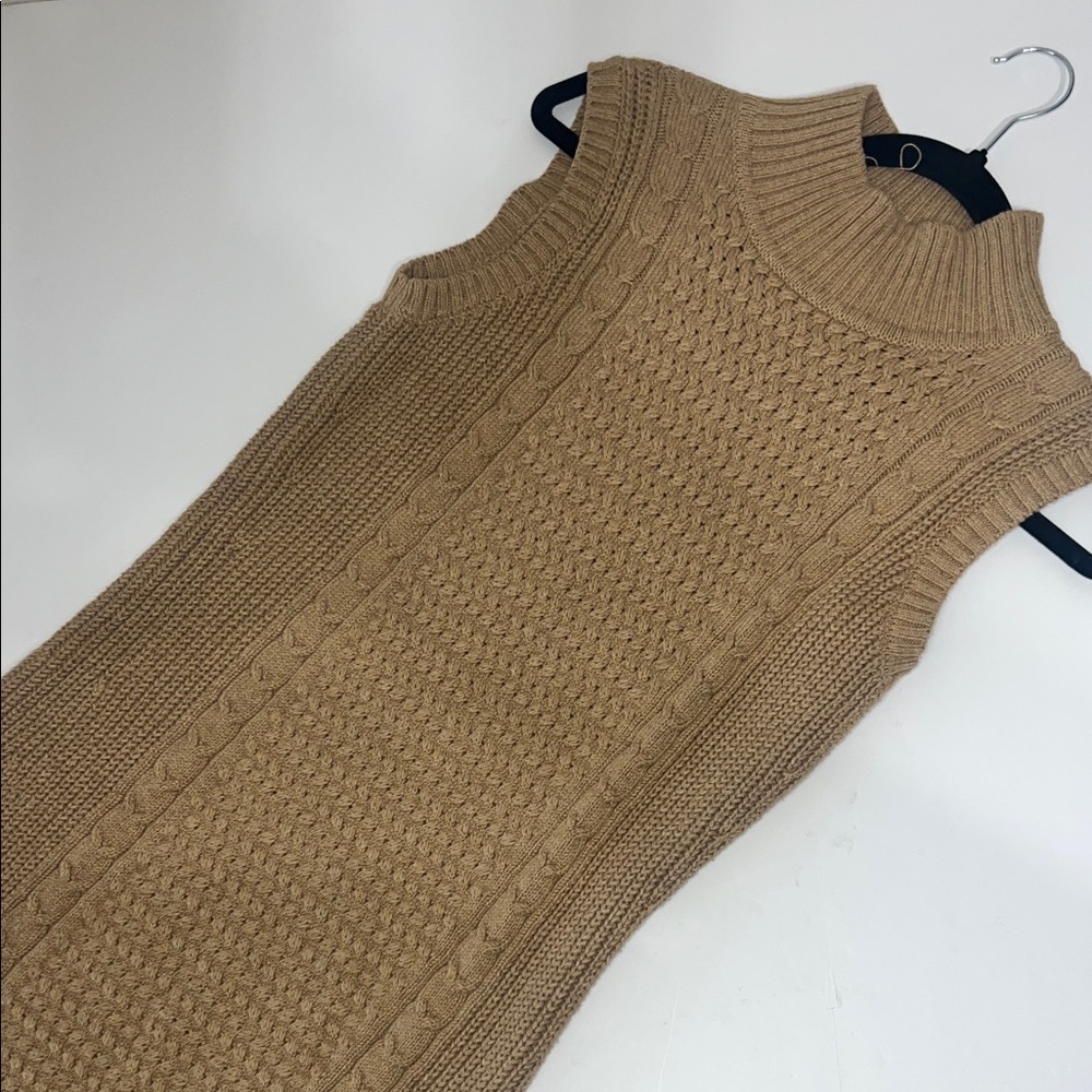 Women’s Banana Republic  Cable Knit Turtleneck Sweater Dress size S
